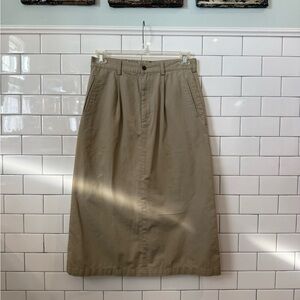 Classic Tan Women's Skirt